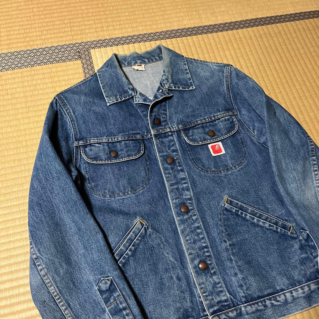 70s VINTAGE GwG デニムトラッカージャケット ブルー 36 M
