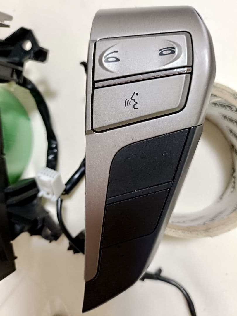 【LED打ち替え品】20アルファードヴェルファイアステアリングスイッチLED白