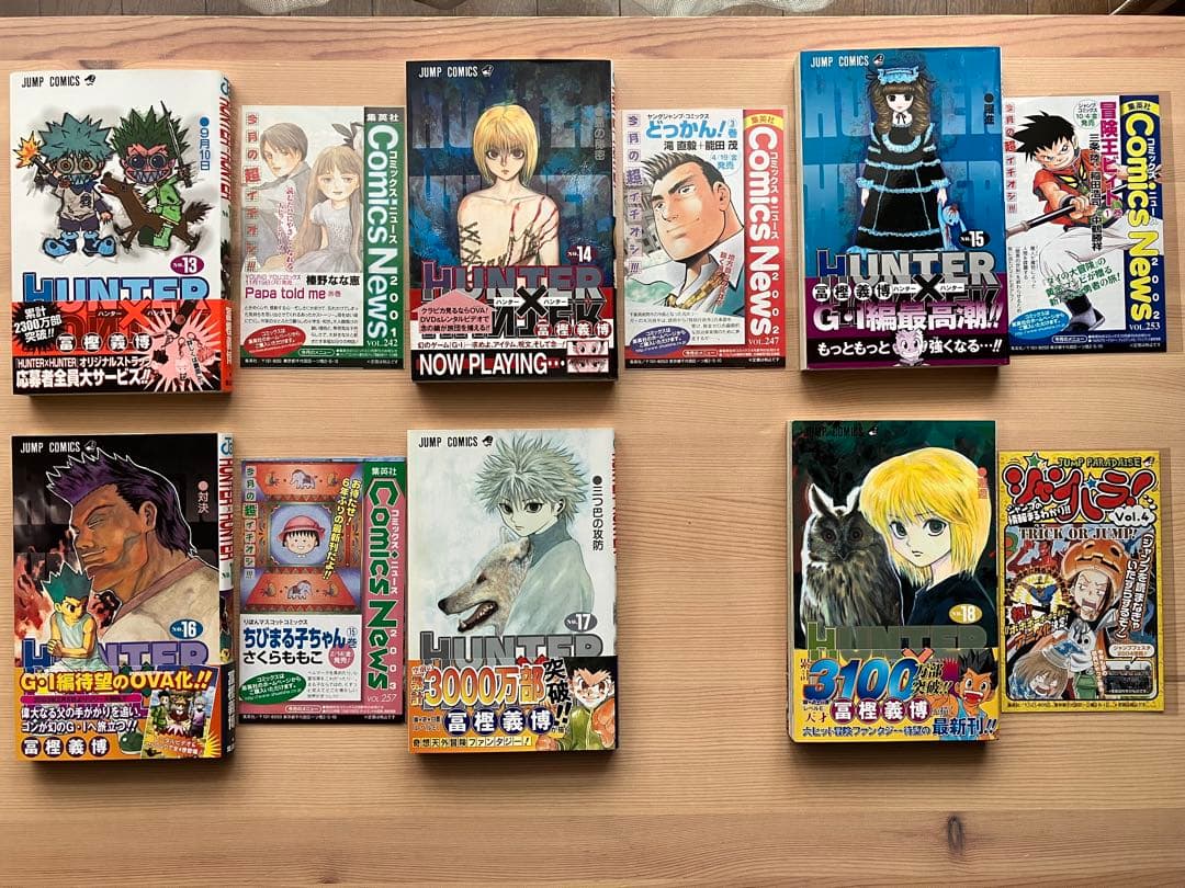 全巻初版 帯・チラシ付 HUNTER×HUNTER 0-38巻 ハンターズガイド