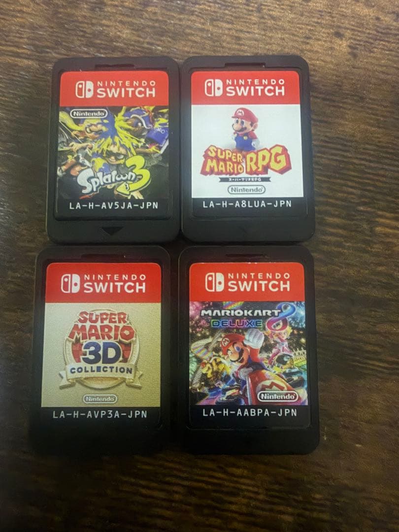 Switchのカセットレア物有り⭕️別売り✖︎ カセットケース無し動作確認⭕️おまけ⭕️