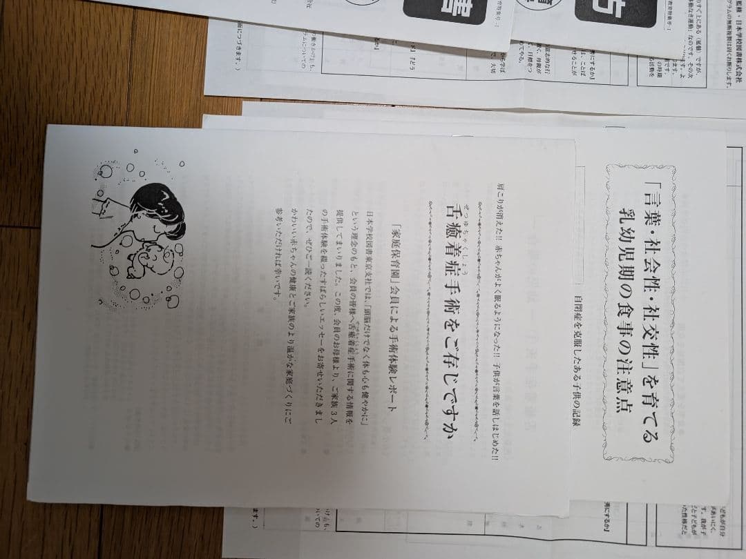 家庭保育園　指導プログラム　全冊育児・幼児教育 資料セット