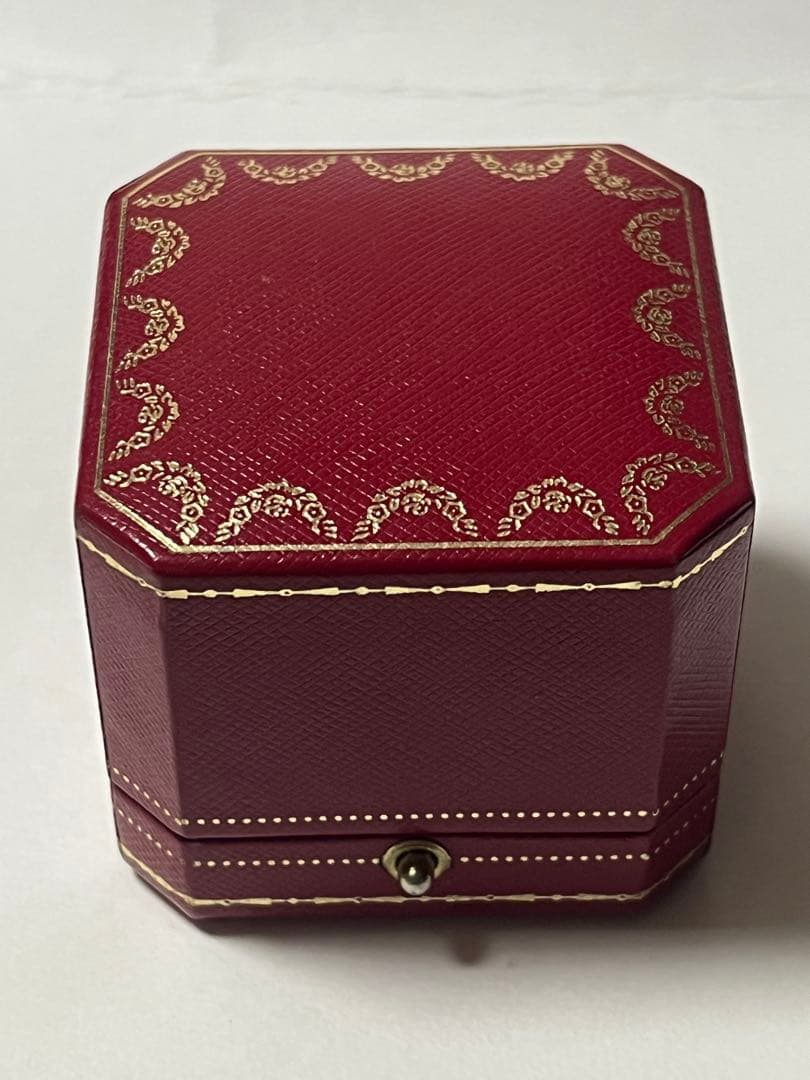 Cartier ゴールドリング ダイヤモンド装飾