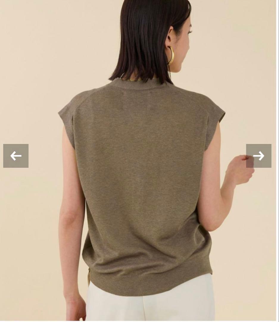 マルモア 【新品】MICA&DEALニットベストカーデ