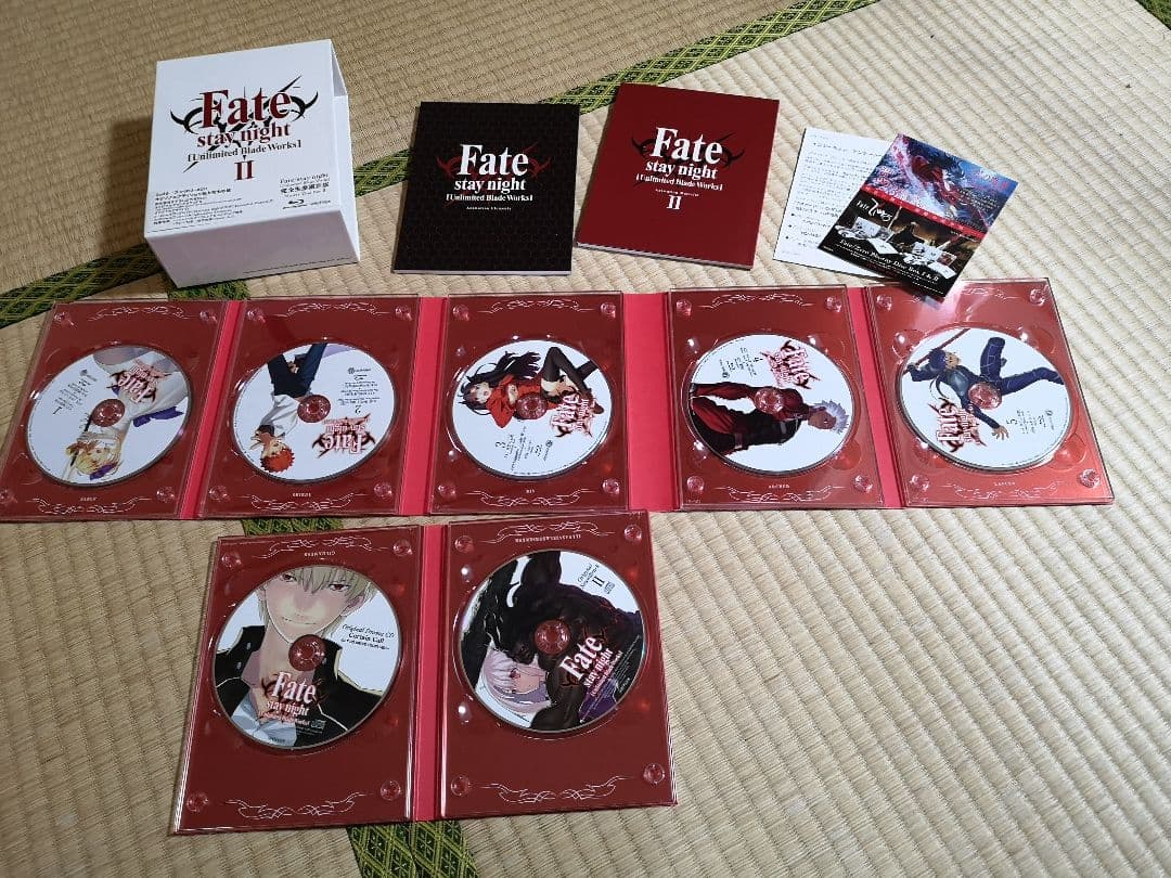Fate/stay night[UBW]Blu-ray Disc Box I,Ⅱ