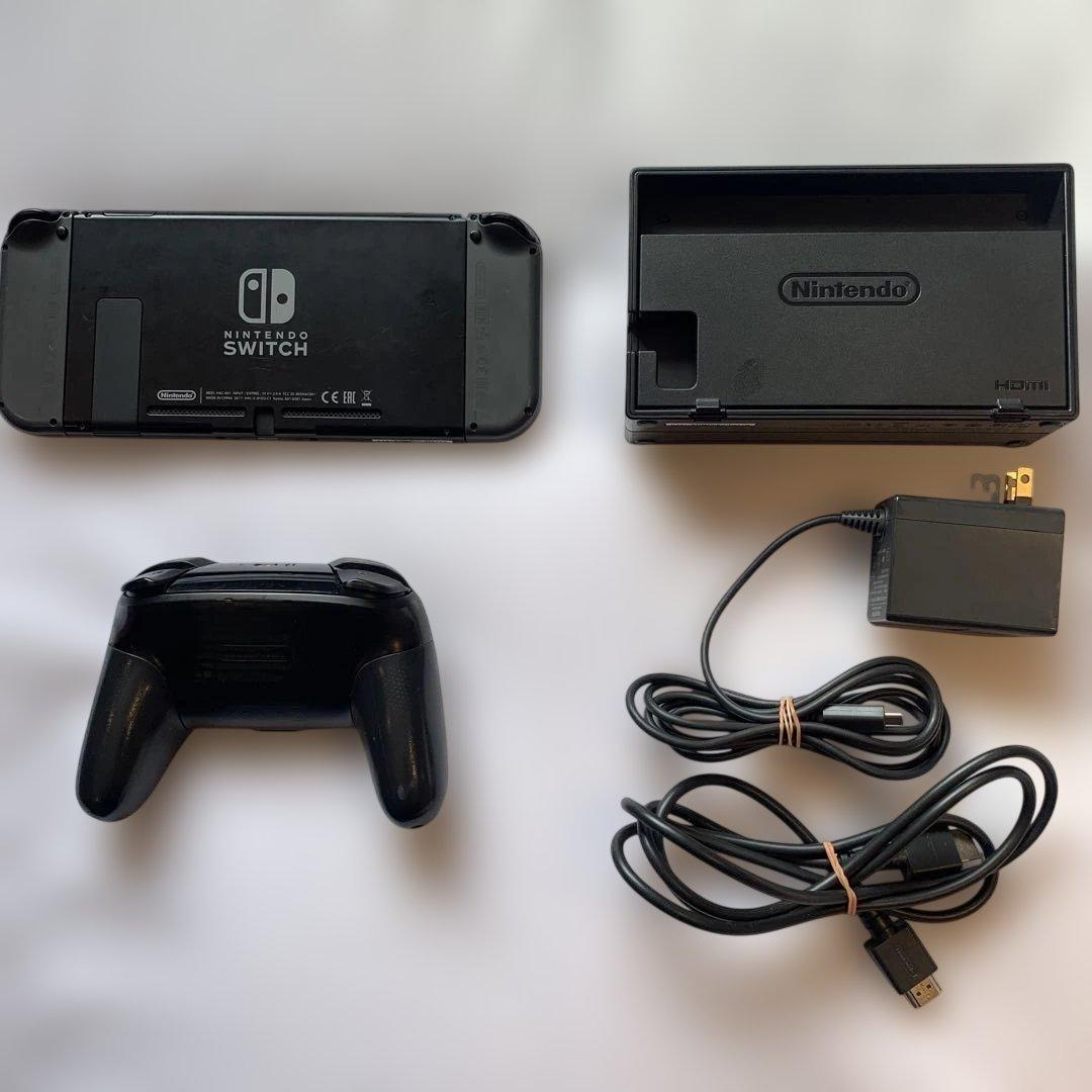 【動作確認済】Nintendo Switch 本体＋プロコン＋ドックセット