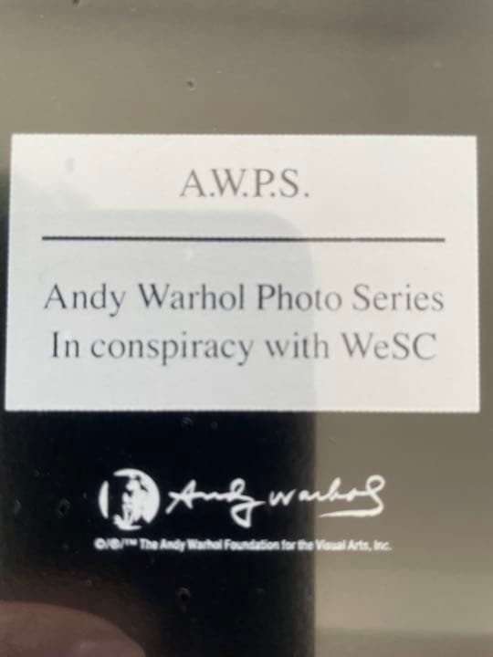 Andy Warhol x WeSC 限定スケートボート新品！