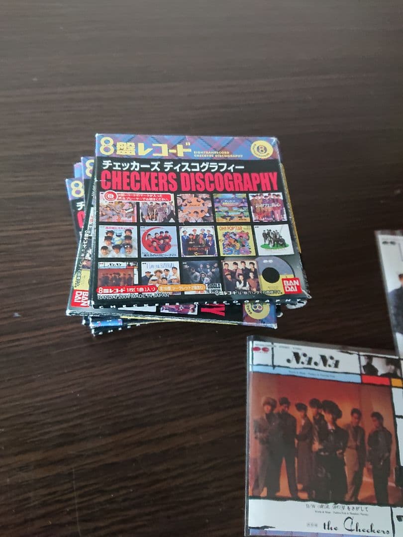 8盤レコード チェッカーズ ディスコグラフィー