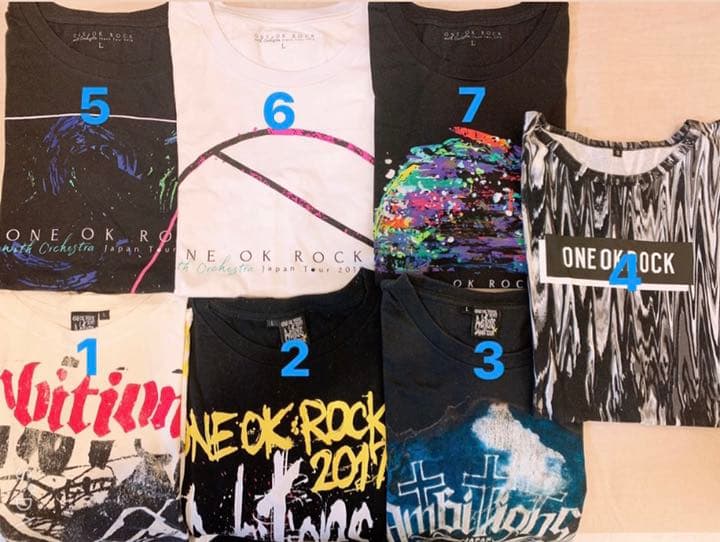 ONE OK ROCK グッズ コメントにて希望金額をお書き下さい