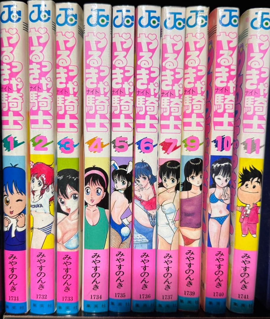 やるっきゃ騎士10冊セット　8巻ありません　みやすのんき