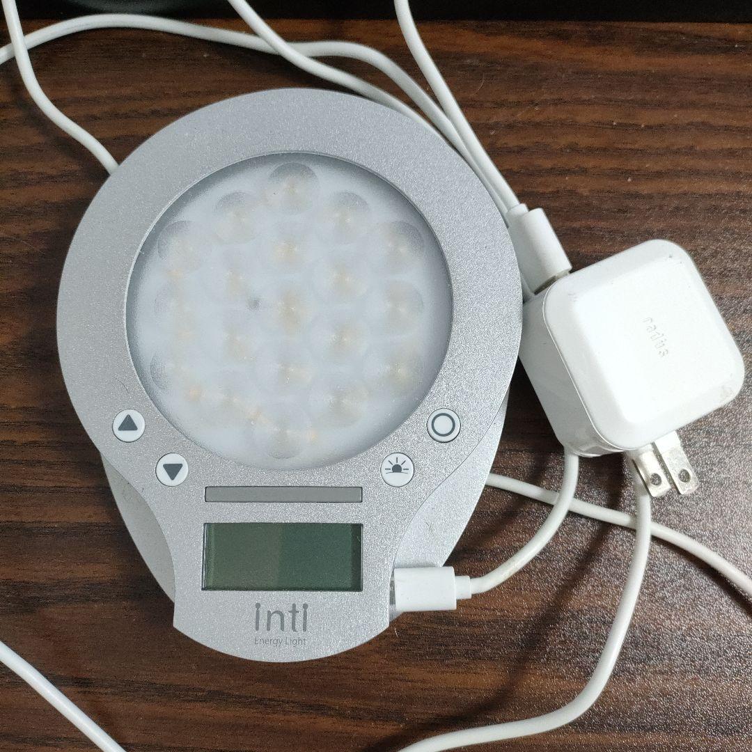 【中古】光目覚まし時計 inti4（インティ4）