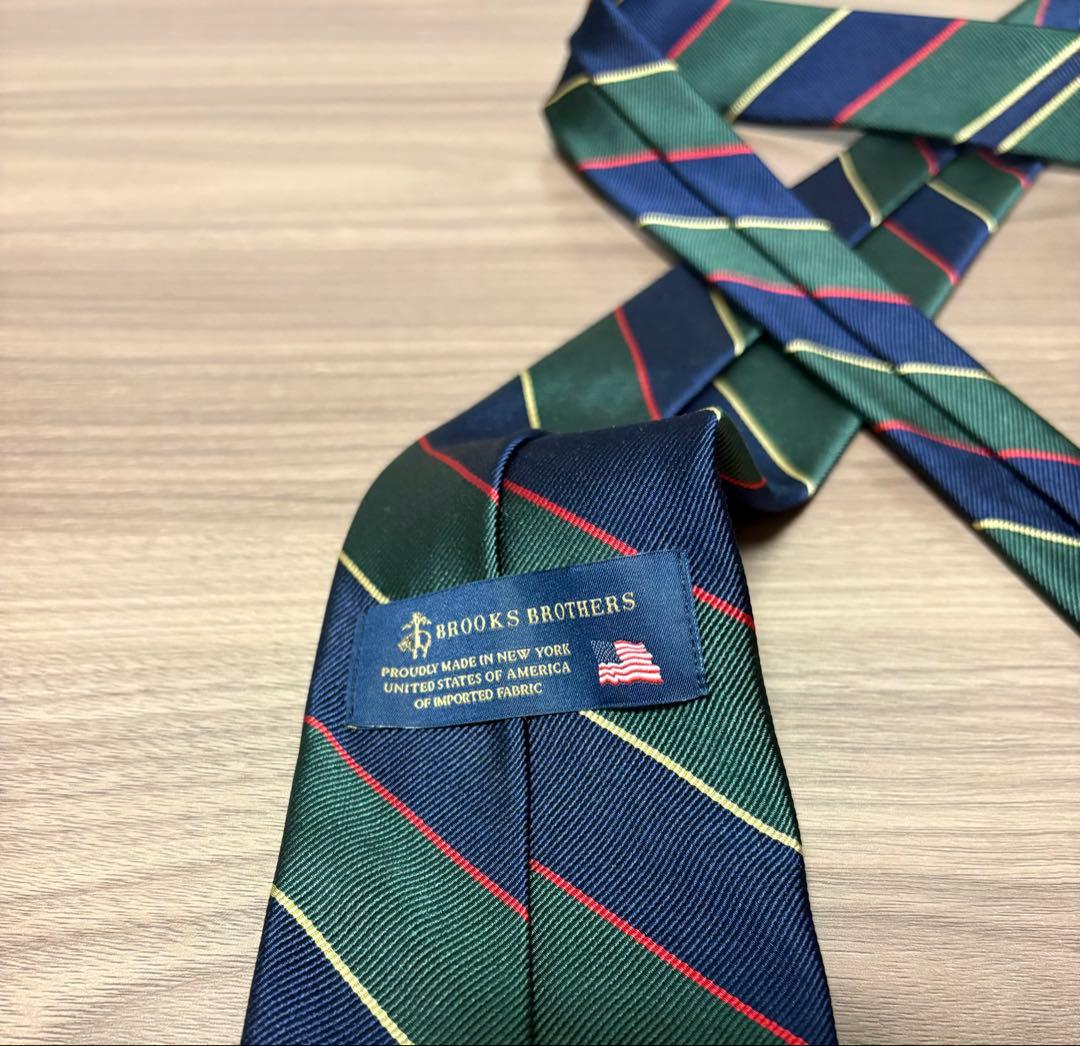 【新品・未使用・現行】Brooks Brothers シルクタイ