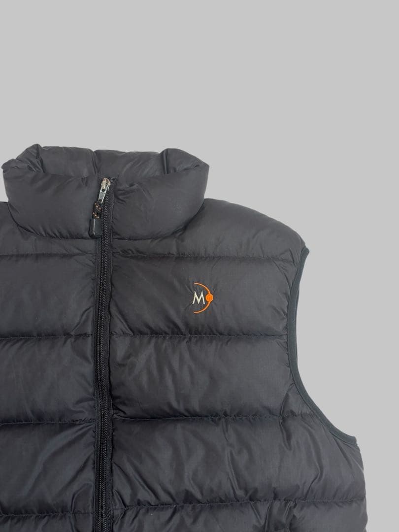 1990's moonstone down vest “black”