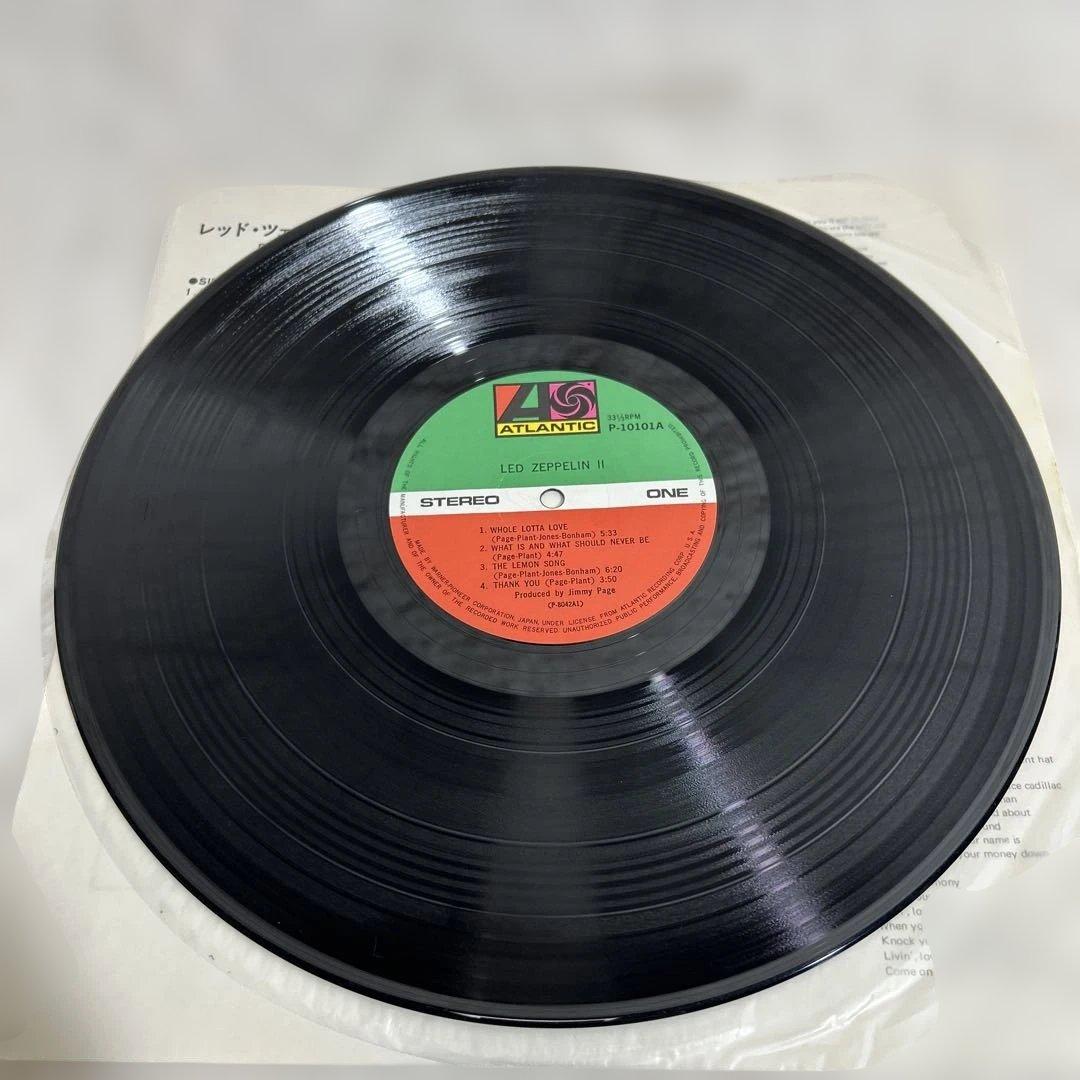Led Zeppelin II アルバム LP レコードポスター付 帯付き