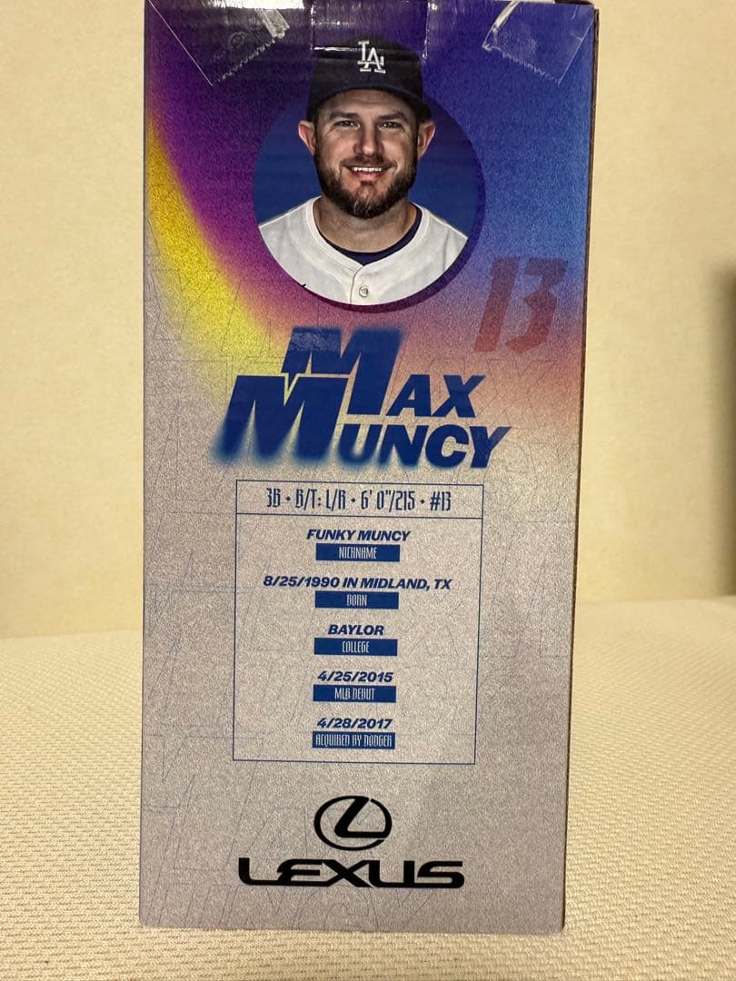 Max Muncy マンシーボブルヘッド13 ドジャース
