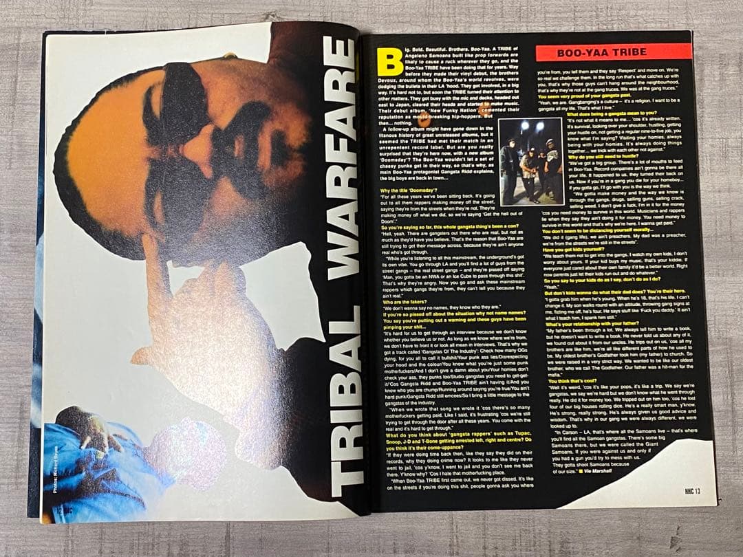 Warren G The Alchemist HHC HIPHOP 洋雑誌