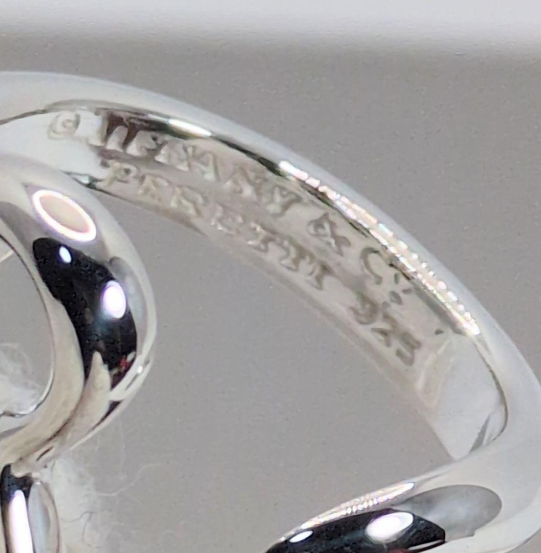 TIFFANY＆Co.　ティファニー　指輪　リング　オープンハート　9号1A