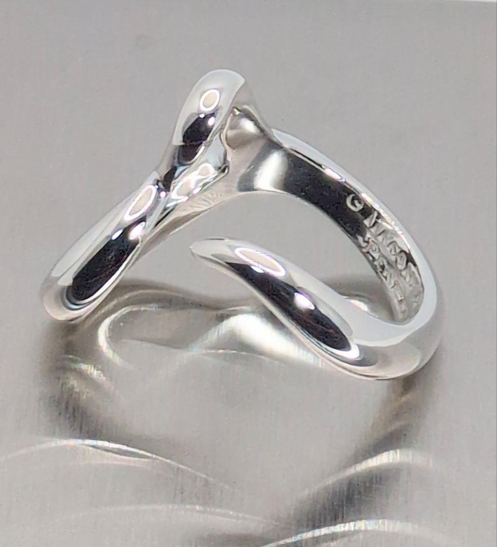 TIFFANY＆Co.　ティファニー　指輪　リング　オープンハート　9号1A