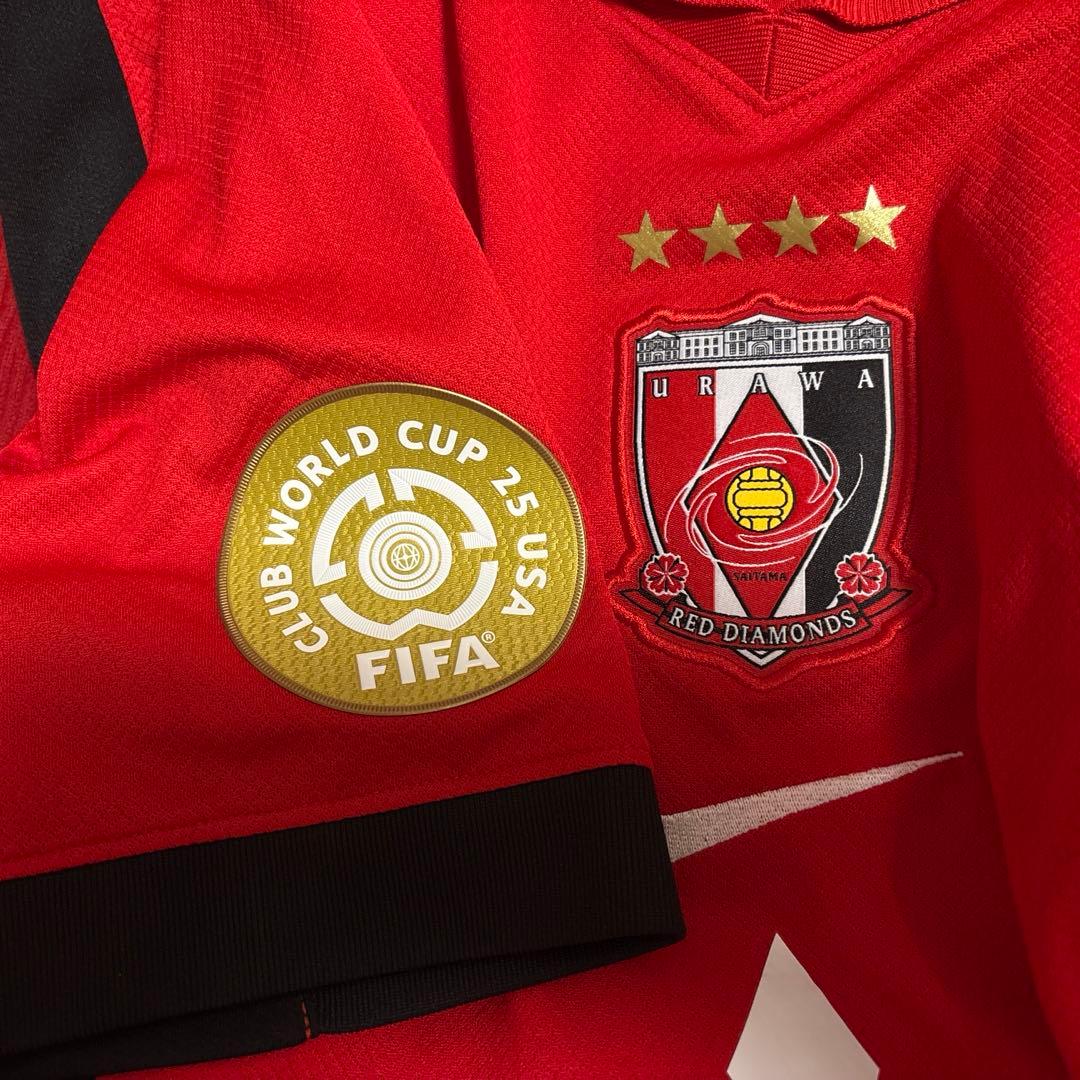 即完売！浦和レッズ CWC クラブワールドカップ ユニフォーム パッチ付Sサイズ