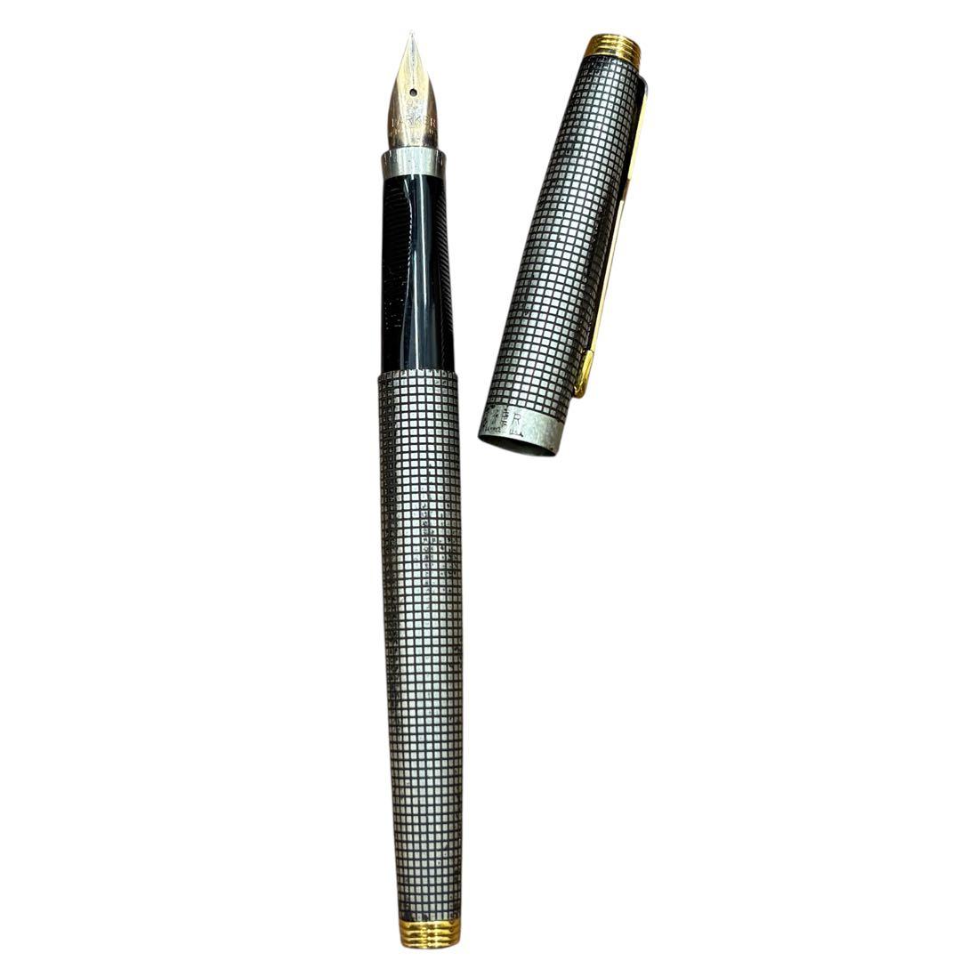 Parker パーカー 75 シズレ スターリングシルバー 万年筆 K14