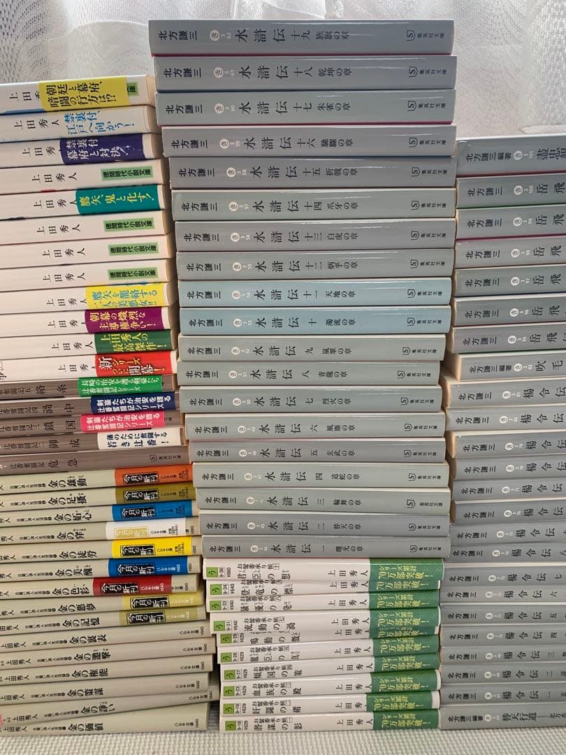 上田秀人　北方 謙三　114冊