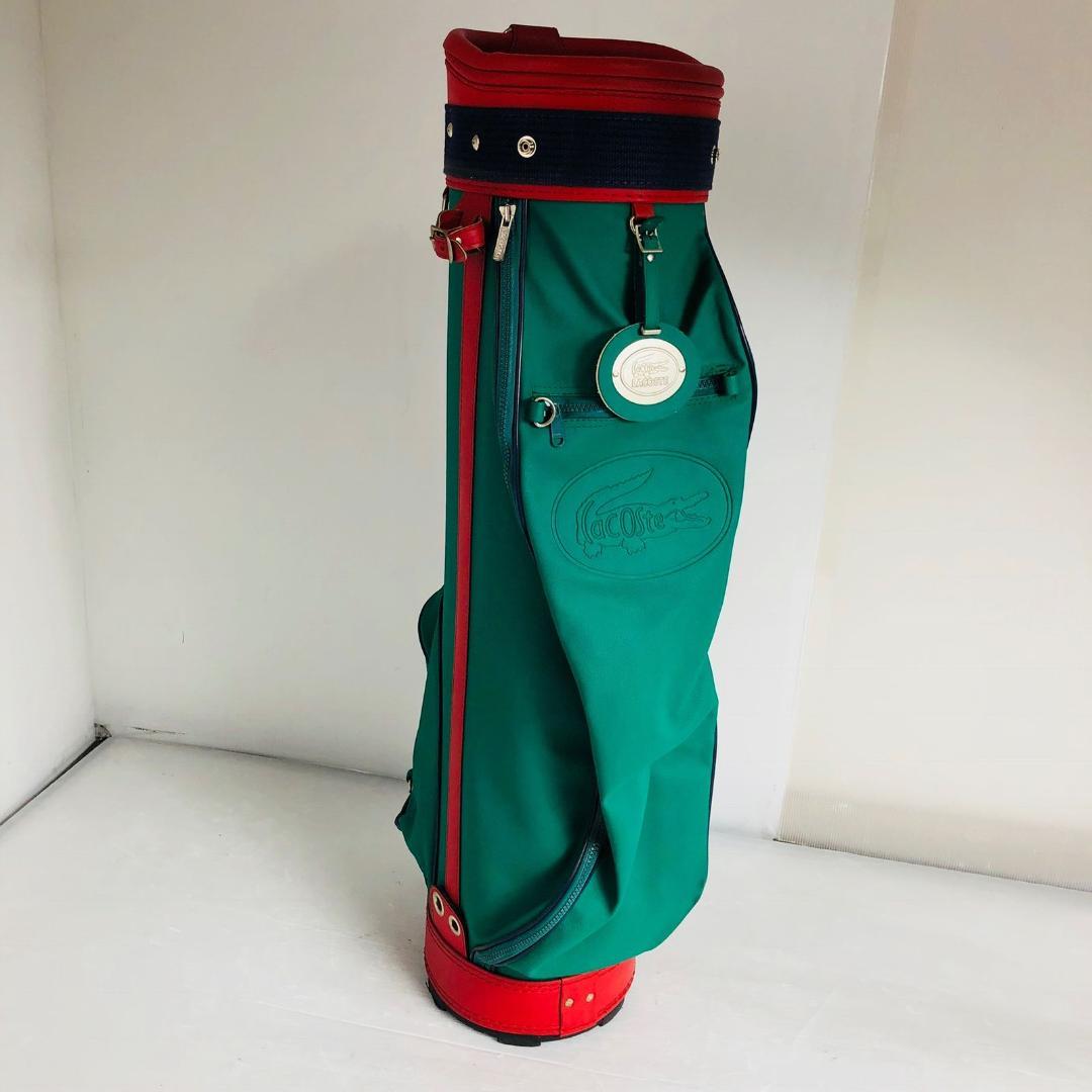 LACOSTE ラコステ グリーン キャディバッグ ゴルフバッグ ゴルフ