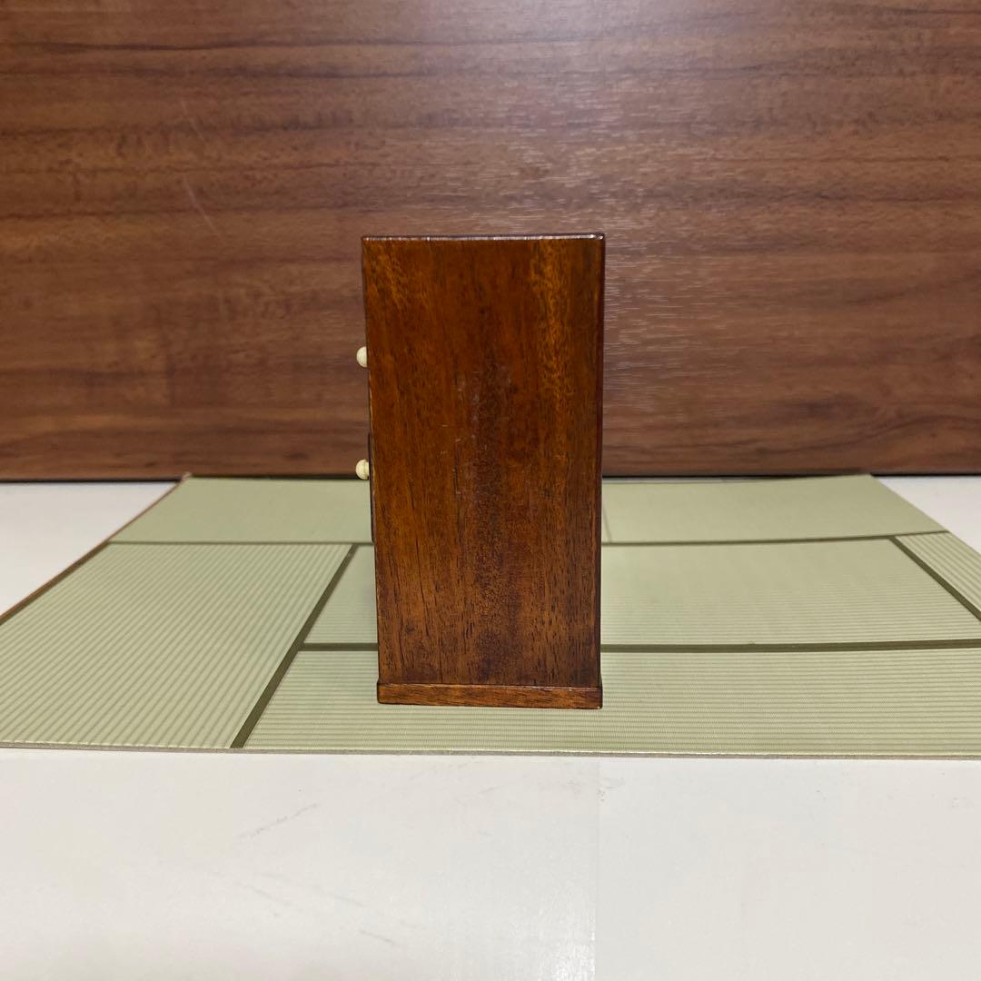 ミニチュア　レトロ　小ぶりで可愛い昭和レトロ茶箪笥 昭和中期