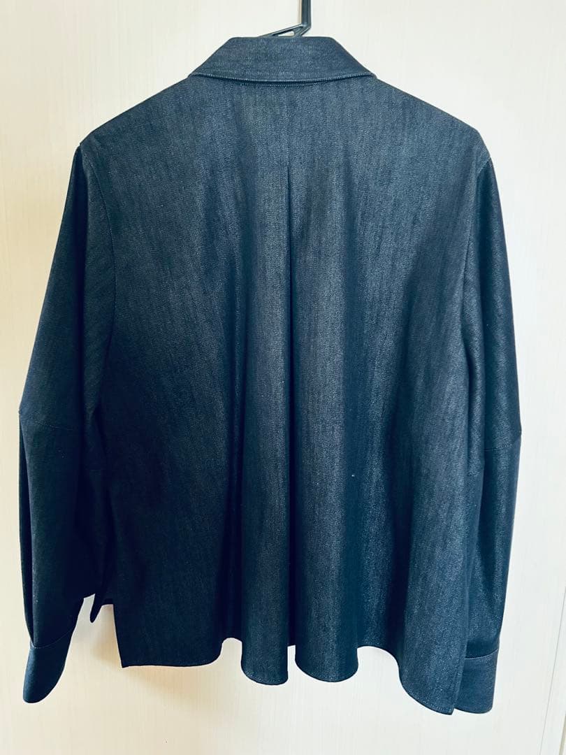 トップス deres 16th collection silk denim shirt