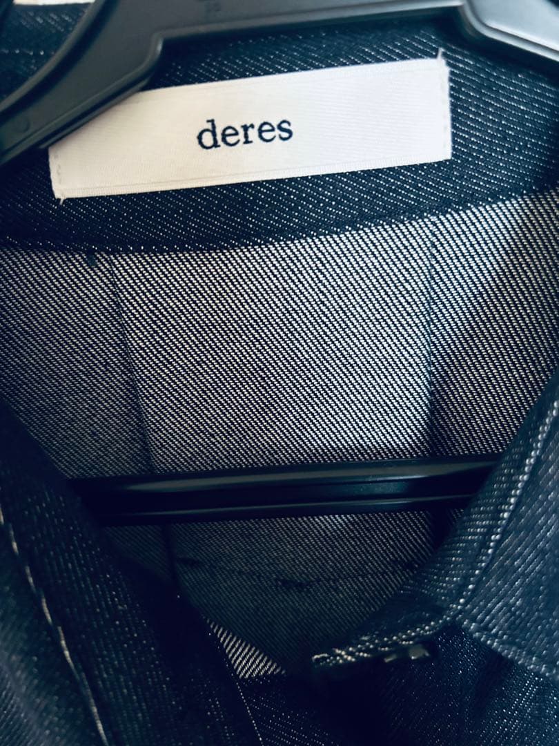 トップス deres 16th collection silk denim shirt