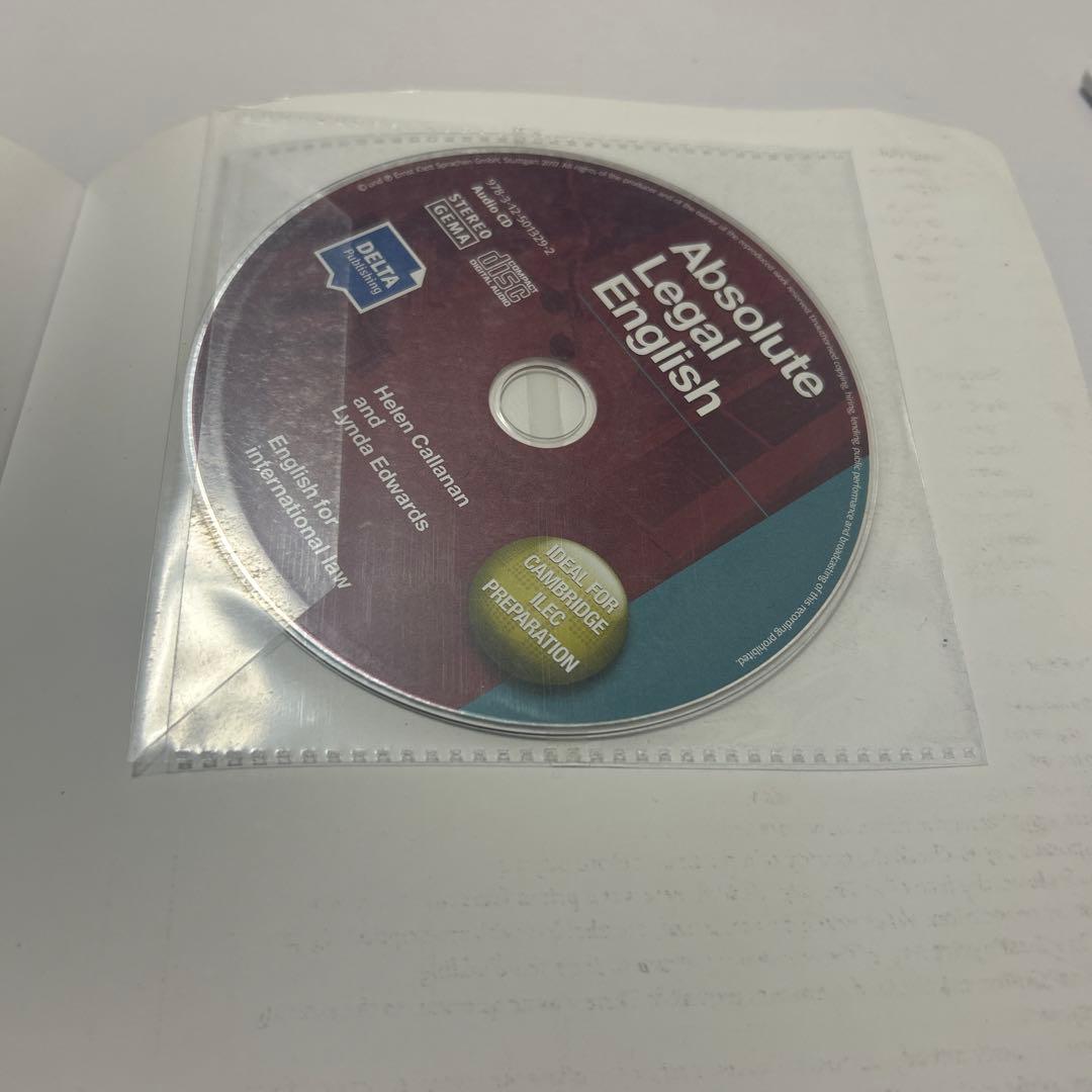語学・辞書・学習参考書 Absolute Legl English