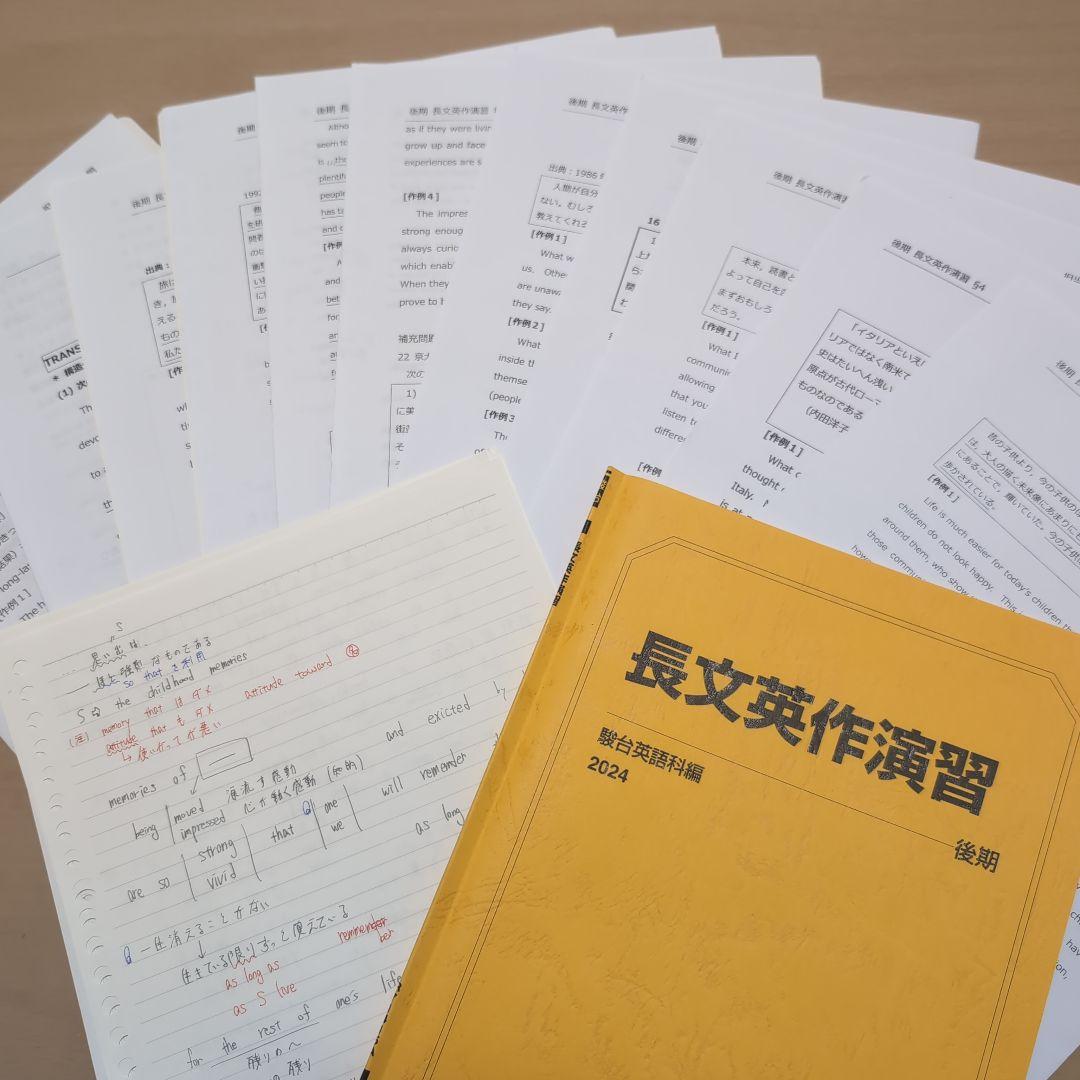 駿台教材まとめ売り①高井隼人先生　高田幹士先生　小山功先生等　東大京大医学部受験