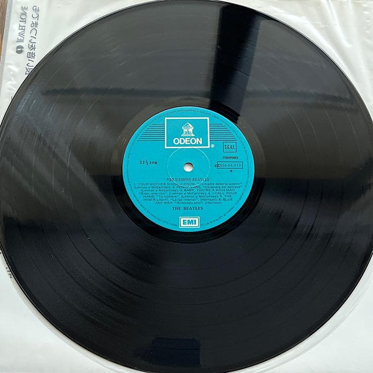 ★美品 スペイン盤 ビートルズ POR SIEMPRE BEATLES