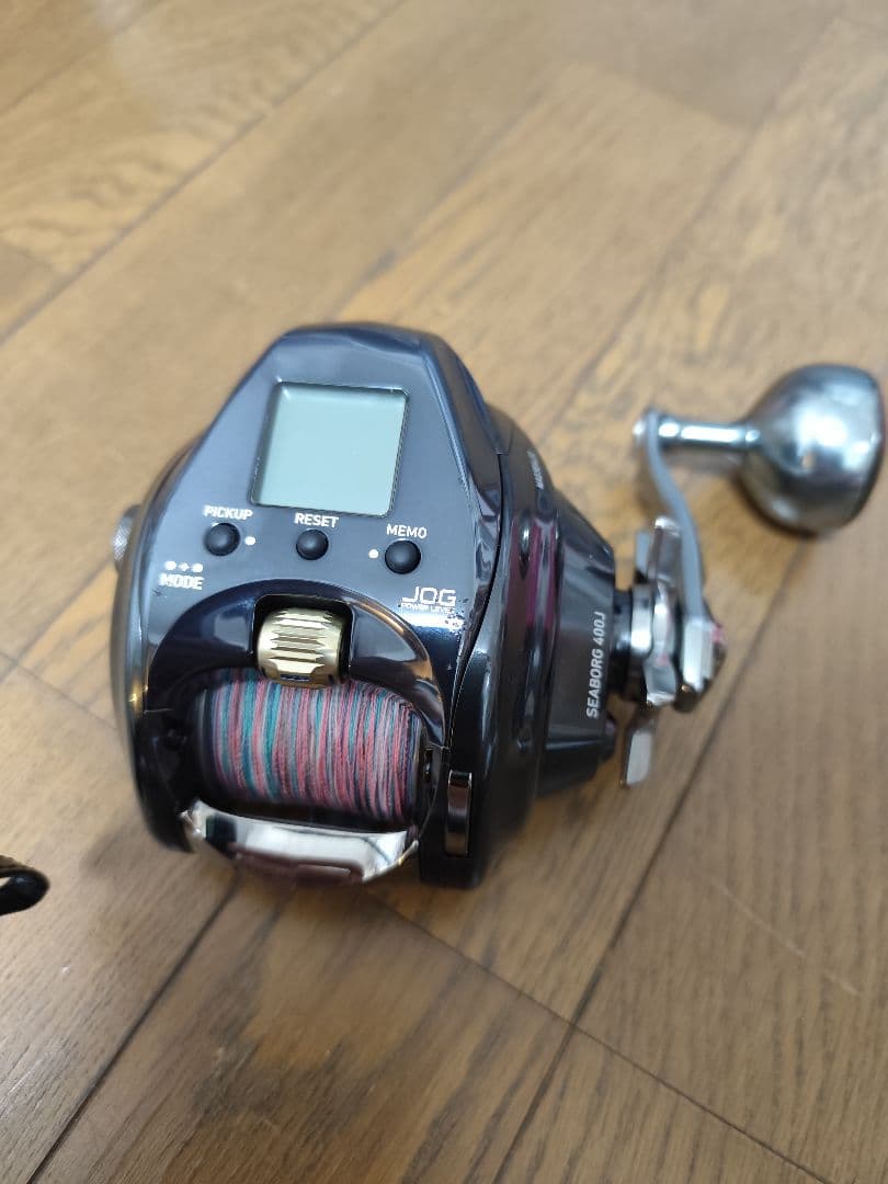 SEABORG 400J 電動リール 本体・付属品あり