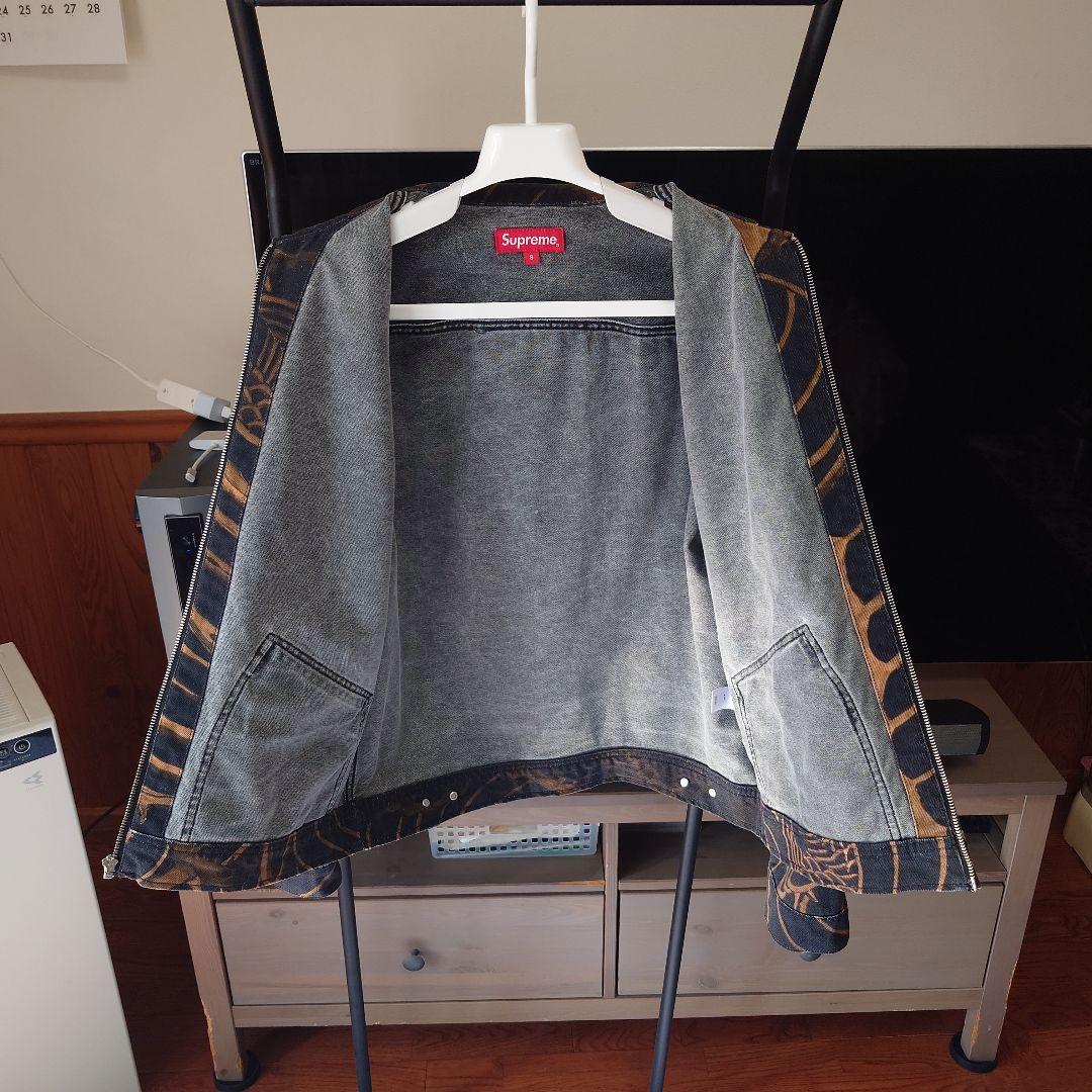 希少 美品 Supreme 20SS Waves Work Jacket