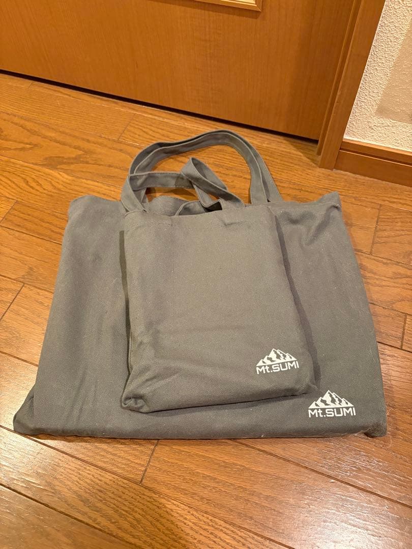 美品　マウントスミ　焚き火サイドタフテーブル　レギュラーサイズミニサイズ　セット