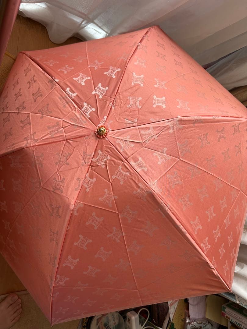 セリーヌ　CELINE☆折り畳み雨傘　新品