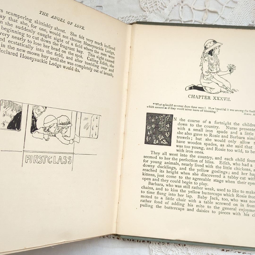 稀少1910アンティーク絵本 洋書古書 児童書 ヴンテージ ヴィクトリアン
