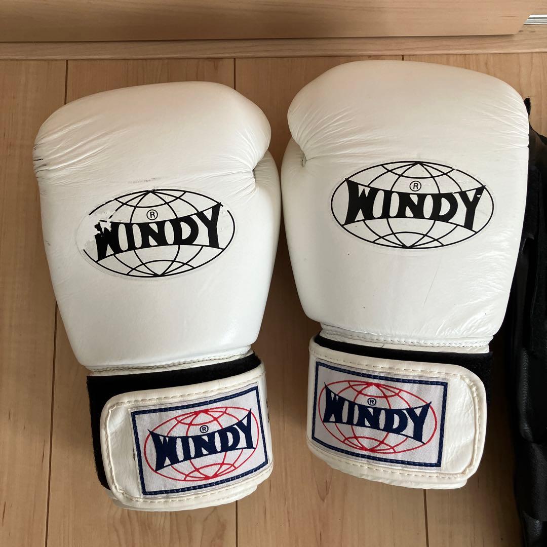 WINDY ボクシンググローブ 16 oz レガース セット