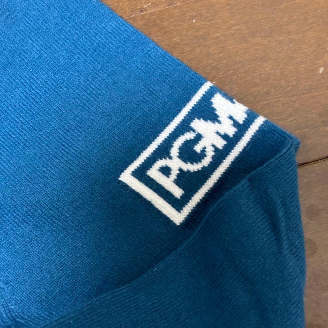 パーリーゲイツPEARLYGATESコットンタートルネックセーター新品未使用0S