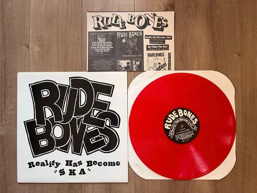 レア❗️RUDE BONES アナログ　6枚セット売り❗️
