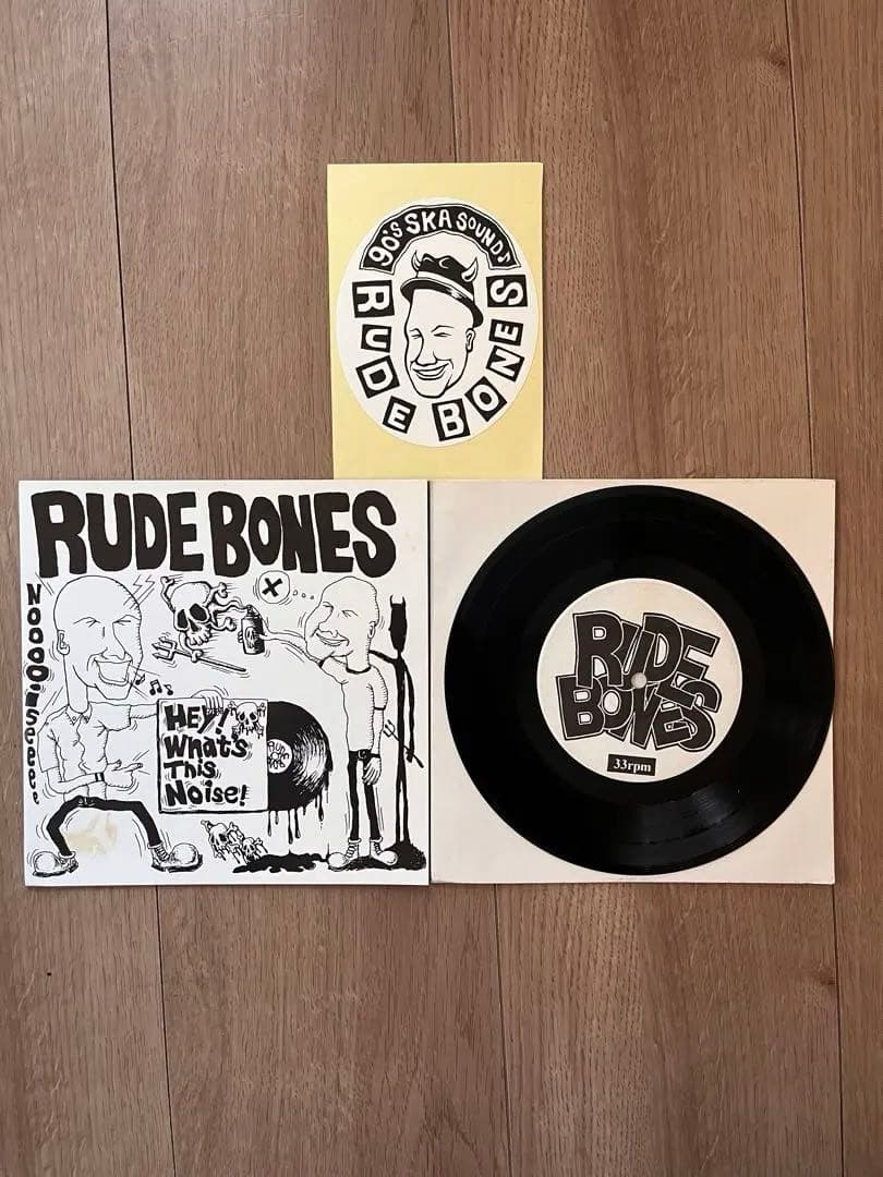 レア❗️RUDE BONES アナログ　6枚セット売り❗️
