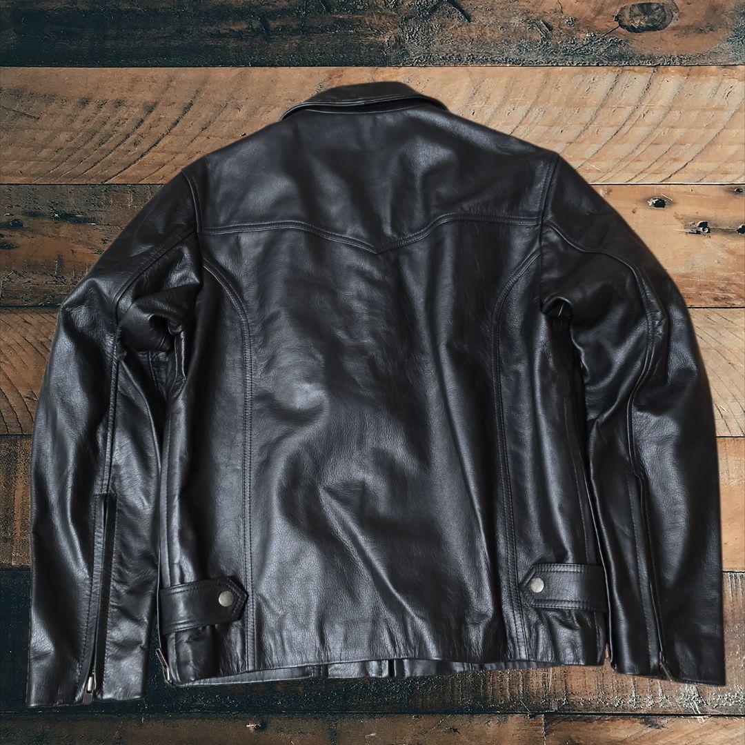 上野　舶来堂　TOKYO LEATHER FASHION 牛革 レザージャケット