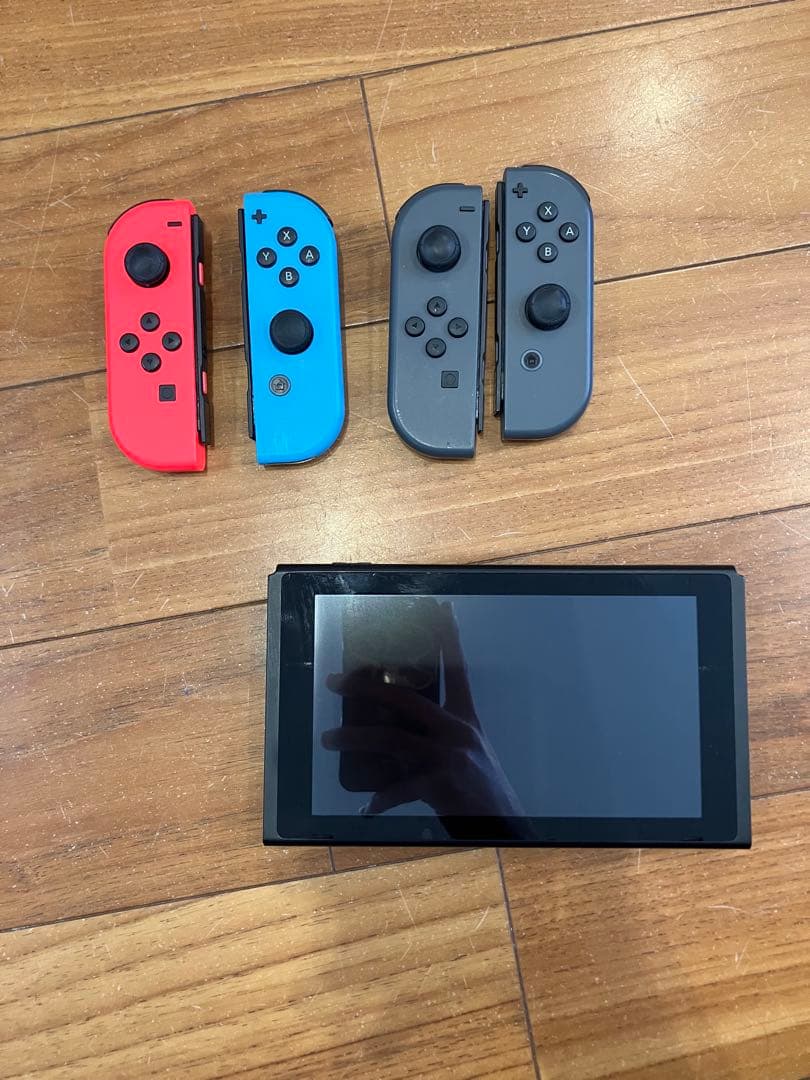 Switch 本体 グレー 初期型 XAJ1000〜 Joy-Con2セット