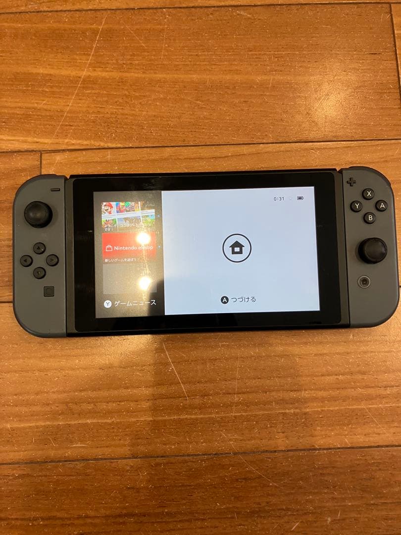 Switch 本体 グレー 初期型 XAJ1000〜 Joy-Con2セット