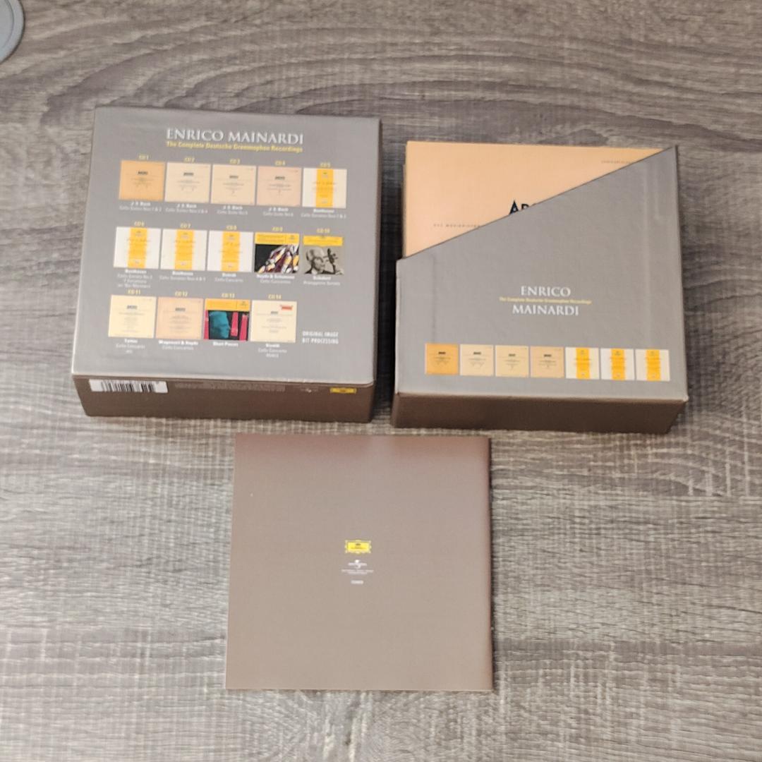 【音楽】 ENRICO MAINARDI 完全録音集 14CDs 紙ジャケット