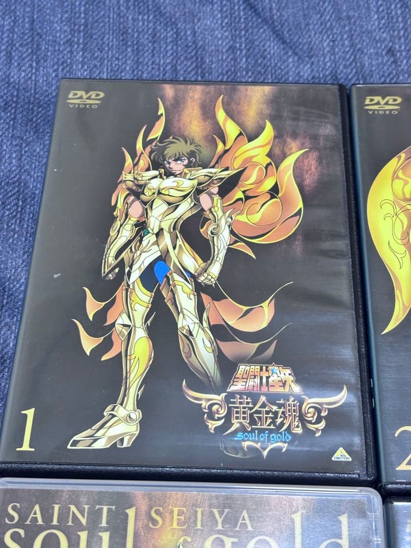 聖闘士星矢 黄金魂 DVD全巻セット おまけ2冊