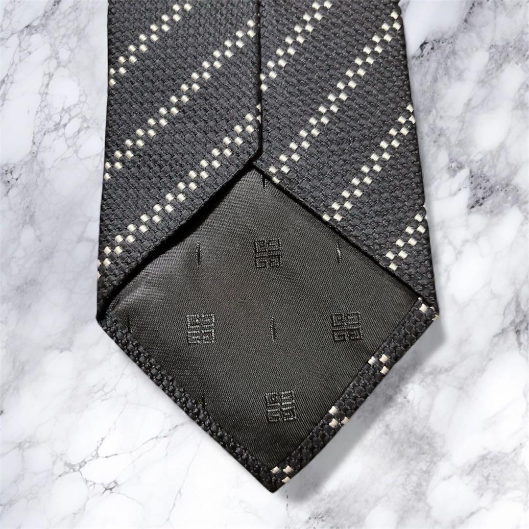 GIVENCHY ストライプ ネクタイ ブラック