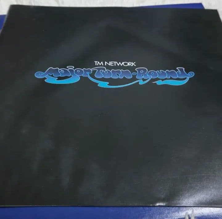 【中古美品】TM NETWORK Major Turn-Round レコード難有