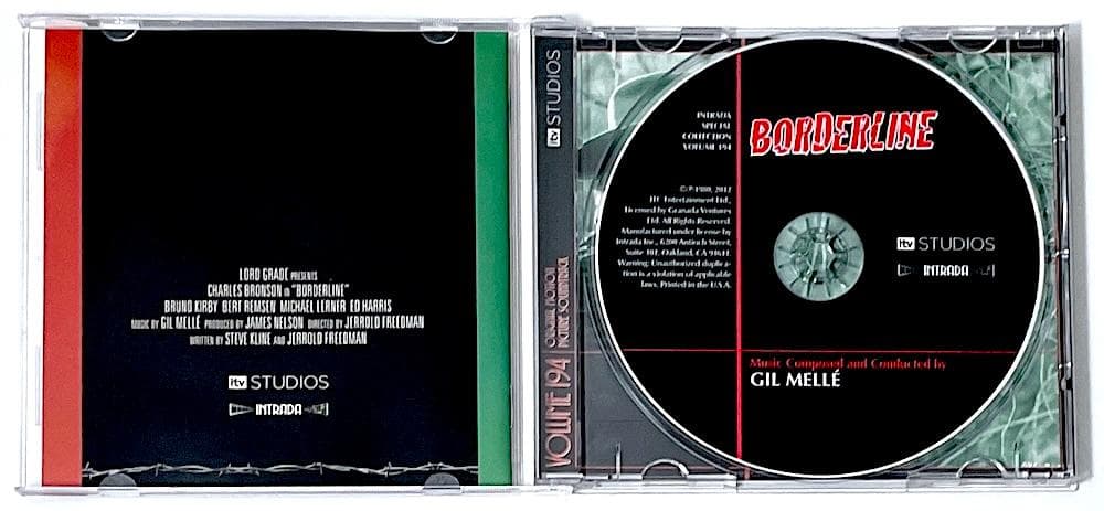 廃盤 CD ボーダーライン サウンドトラック チャールズ・ブロンソン ギル・メレ