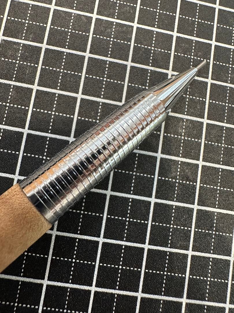 クラフトエー craft A mp201 楓杢 0.5 木軸ペン 製図用 完品