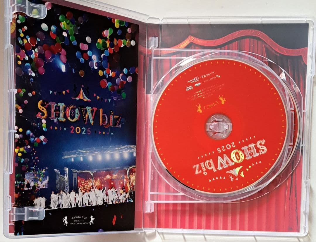 SHOWbiz 2025　DVD 2枚組